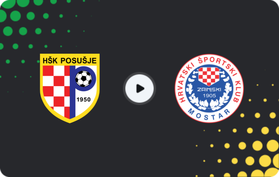 Where to watch Posušje — Zrinjski, Premijer Liga, 14.03.2026