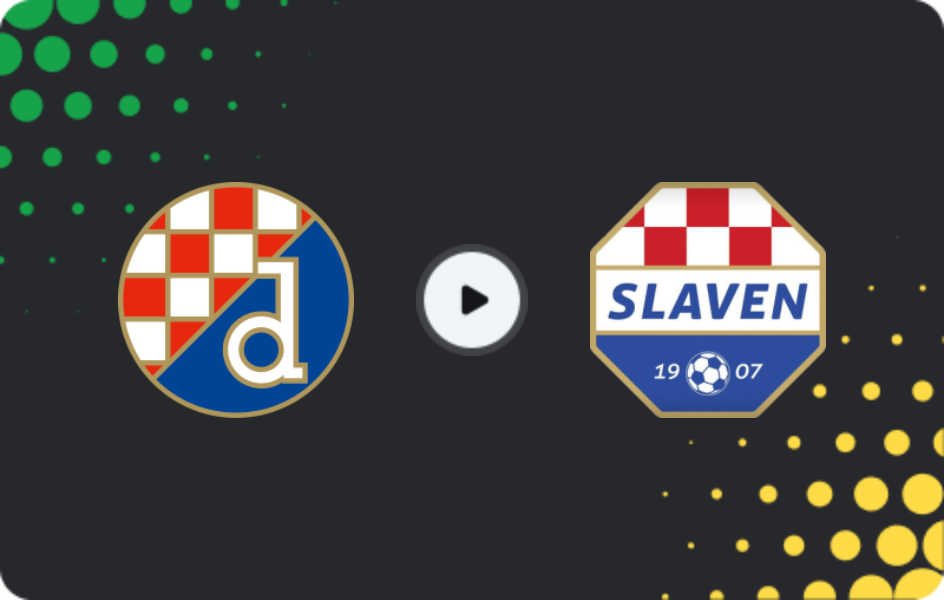 Where to watch Dinamo Zagreb — Slaven Belupo, HNL, 14.03.2026