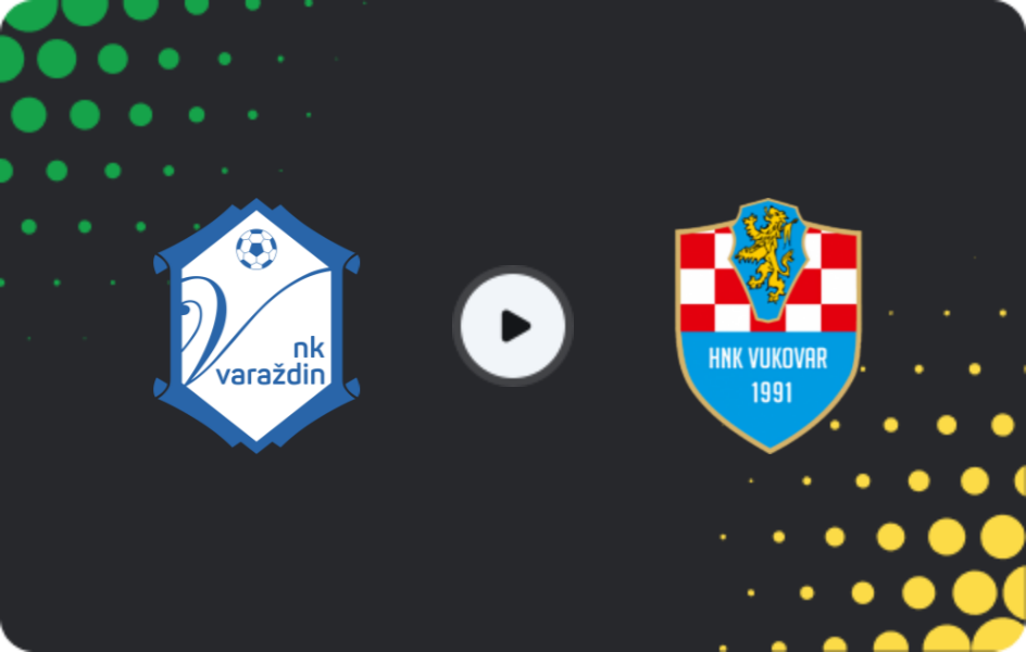 Where to watch Varazdin — Vukovar, HNL, 14.03.2026