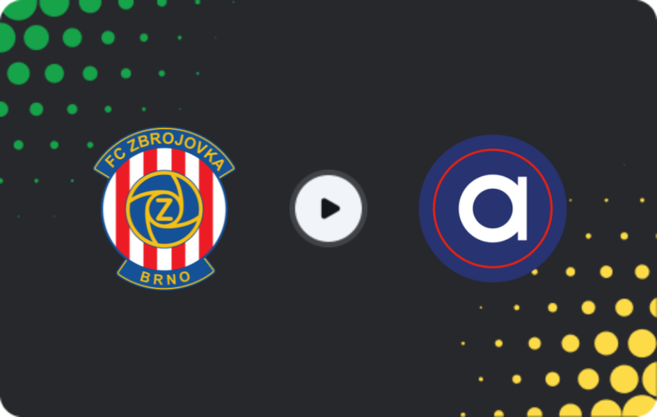 Where to watch Zbrojovka Brno — Artis Brno, FNL, 14.03.2026
