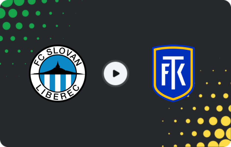 Where to watch Slovan Liberec — Teplice, First Liga, 14.03.2026