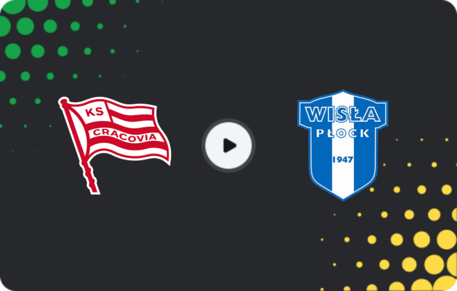 Where to watch Cracovia — Wisla Plock, Ekstraklasa, 14.03.2026