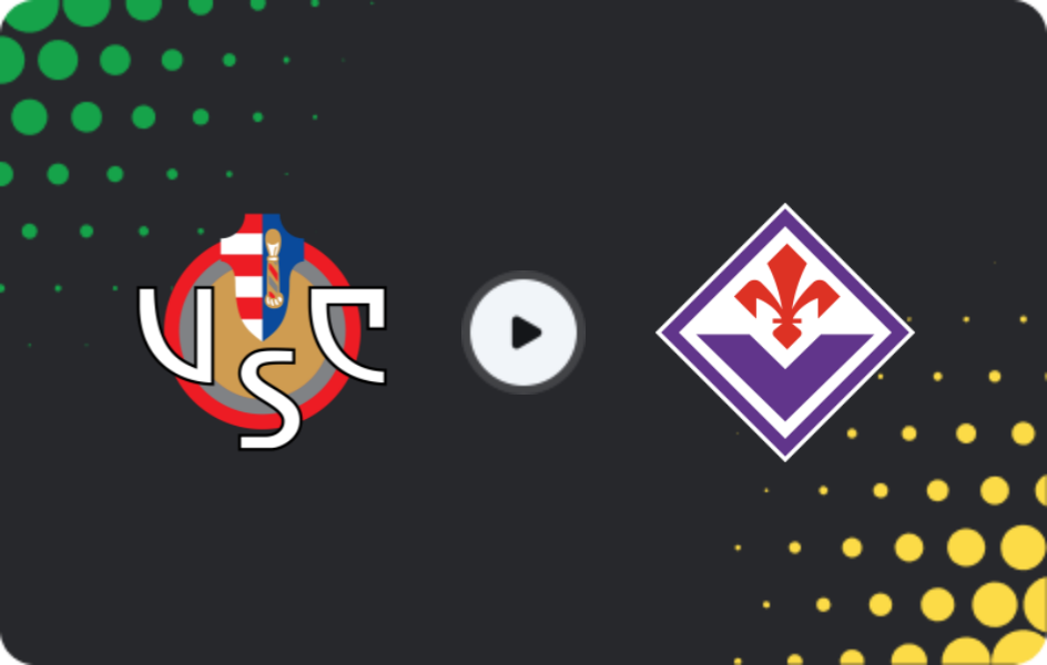 Where to watch Cremonese — Fiorentina, Serie A, 15.03.2026