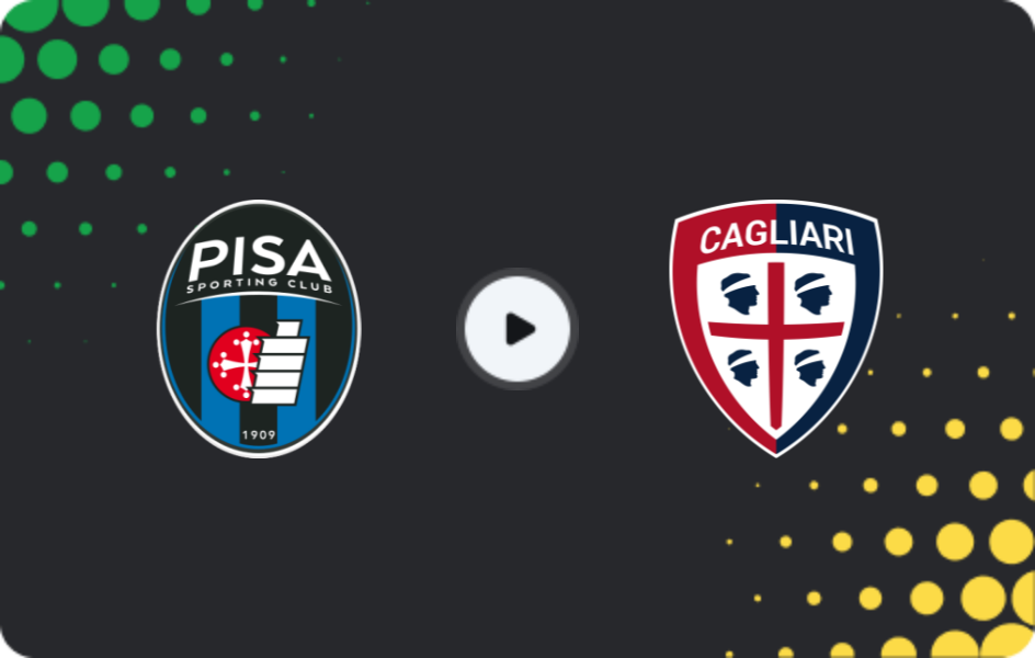 Where to watch Pisa — Cagliari, Serie A, 15.03.2026