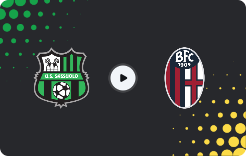 Where to watch Sassuolo — Bologna, Serie A, 15.03.2026