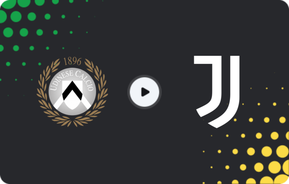 Where to watch Udinese — Juventus, Serie A, 15.03.2026