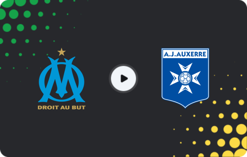 Where to watch Marseille — Auxerre, Ligue 1, 15.03.2026