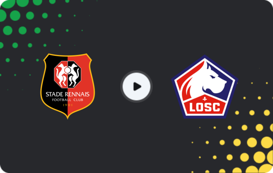 Where to watch Rennes — Lille, Ligue 1, 15.03.2026