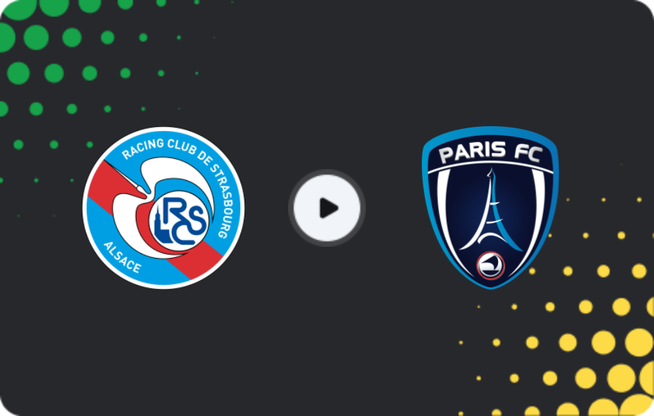 Where to watch Strasbourg — Paris FC, Ligue 1, 15.03.2026