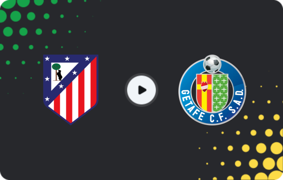 Where to watch Atletico Madrid — Getafe, La Liga, 15.03.2026