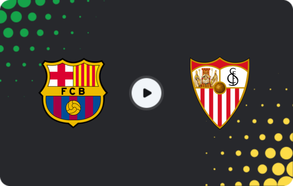 Where to watch Barcelona — Sevilla, La Liga, 15.03.2026