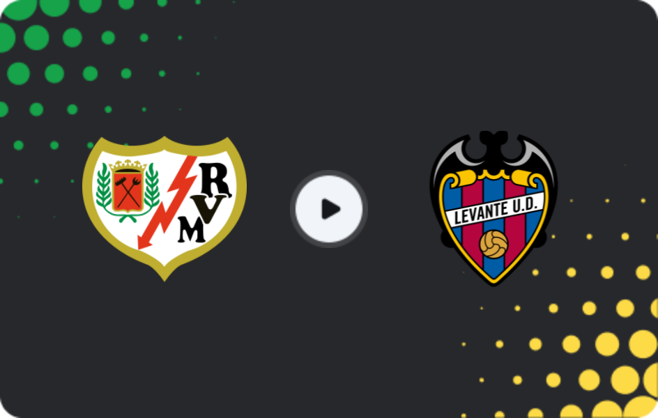 Where to watch Rayo Vallecano — Levante, La Liga, 15.03.2026