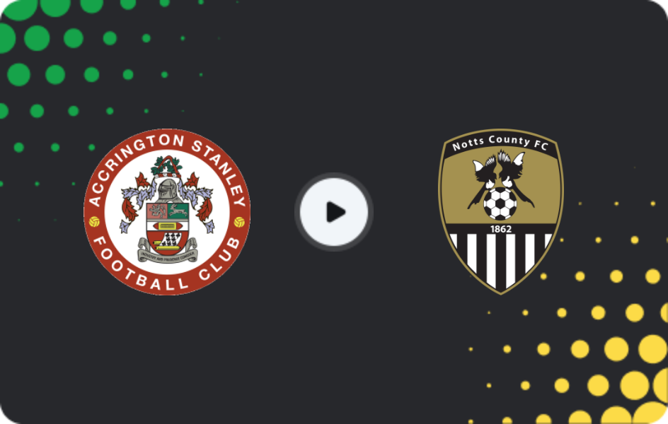 Where to watch Accrington Stanley — Notts County, League Two, 17.03.2026