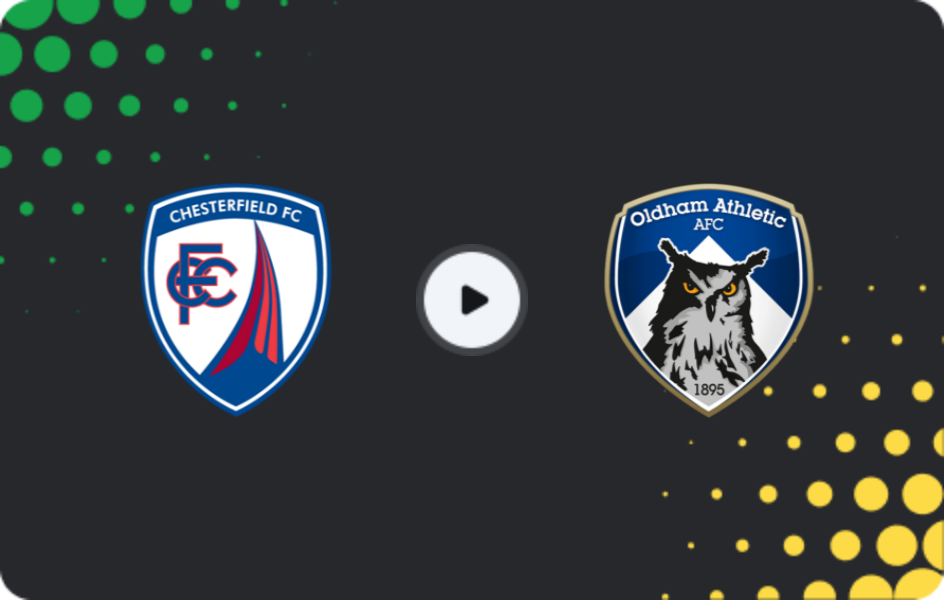 Where to watch Chesterfield — Oldham, League Two, 17.03.2026