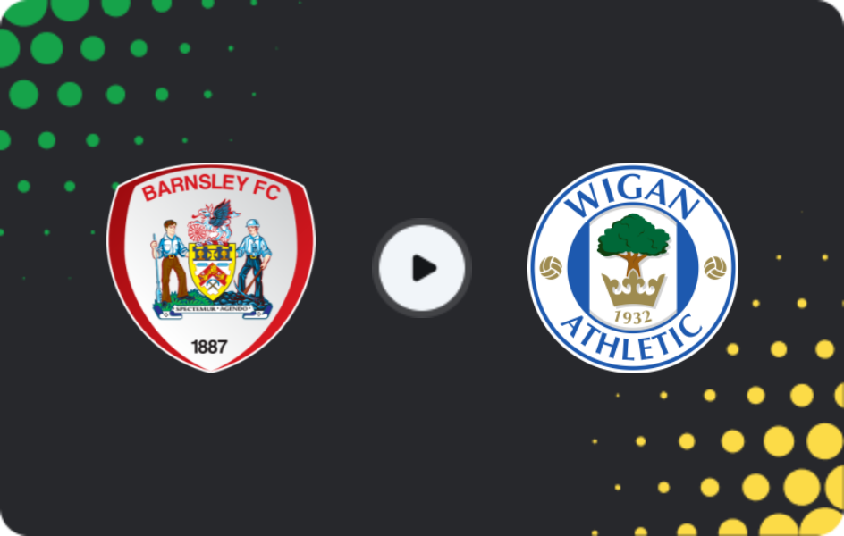 Where to watch Barnsley — Wigan, League One, 17.03.2026