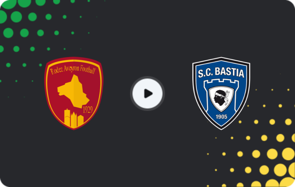 Where to watch Rodez — Bastia, Ligue 2, 20.03.2026