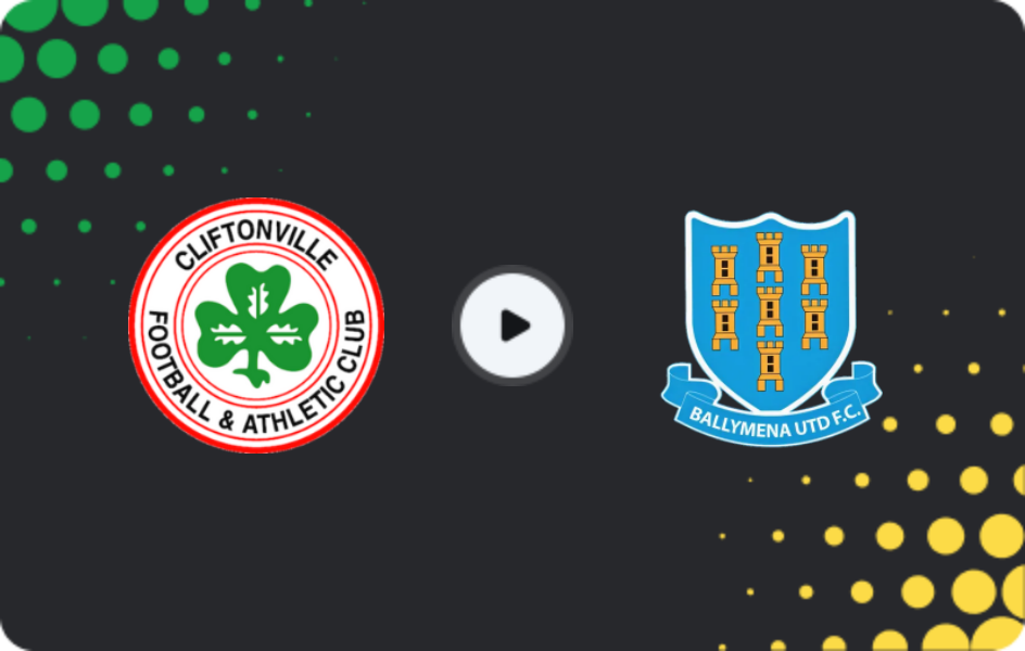 Where to watch Cliftonville FC — Ballymena United, Premiership, 20.03.2026