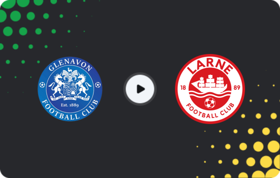 Where to watch Glenavon FC — Larne, Premiership, 20.03.2026