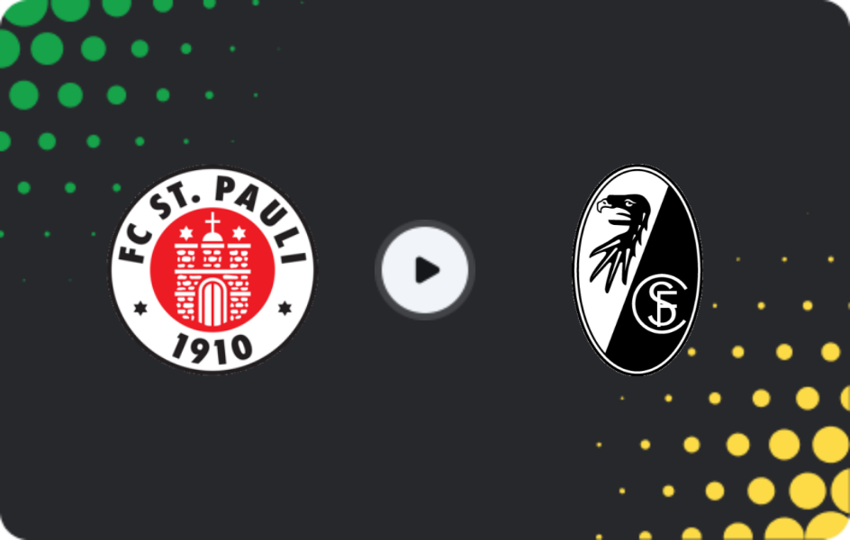 Where to watch St. Pauli — Freiburg, Bundesliga, 21.03.2026
