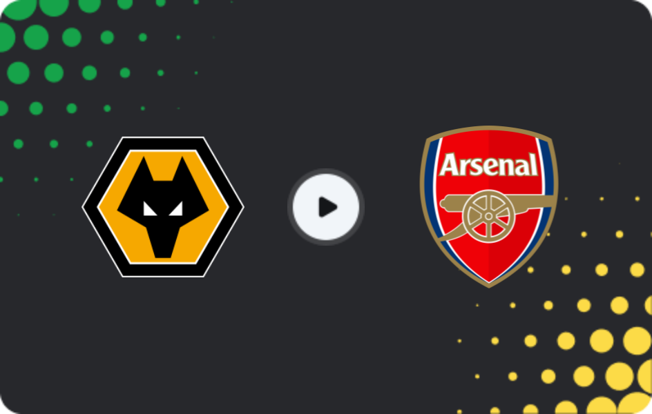Where to watch Wolverhampton — Arsenal, Premier League, 18.02.2026