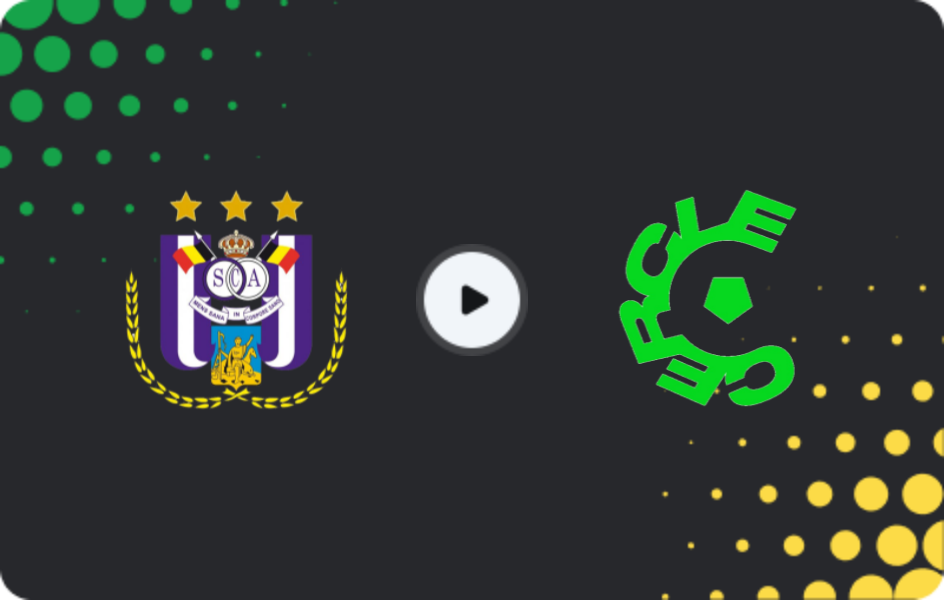 Where to watch Anderlecht — Cercle Brugge, Jupiler Pro League, 22.03.2026