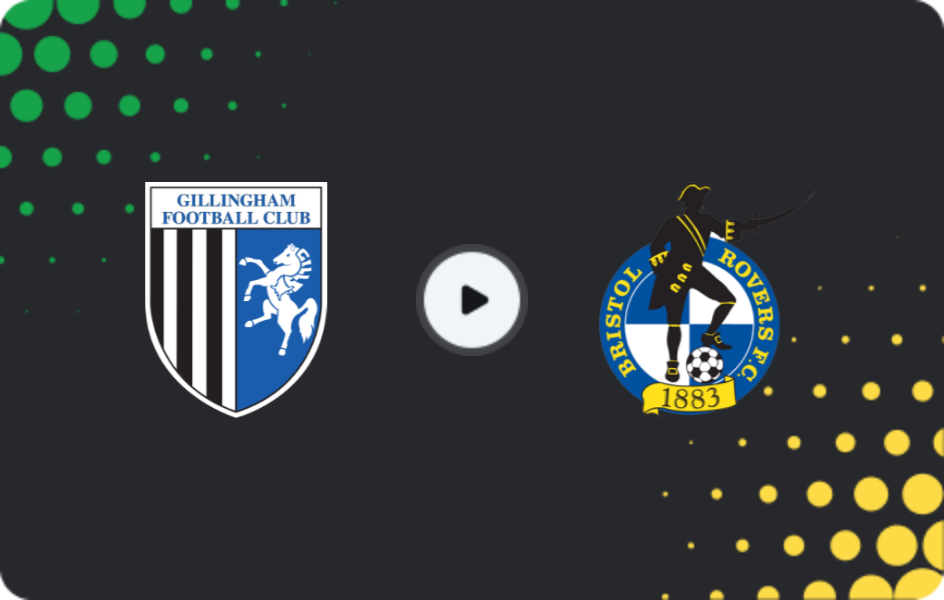 Where to watch Gillingham — Bristol Rovers, League Two, 21.03.2026