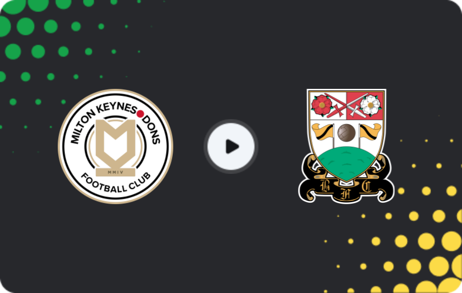 Where to watch MK Dons — Barnet, League Two, 21.03.2026