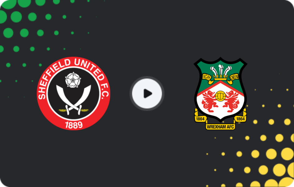 Where to watch Sheffield United — Wrexham, Championship, 21.03.2026