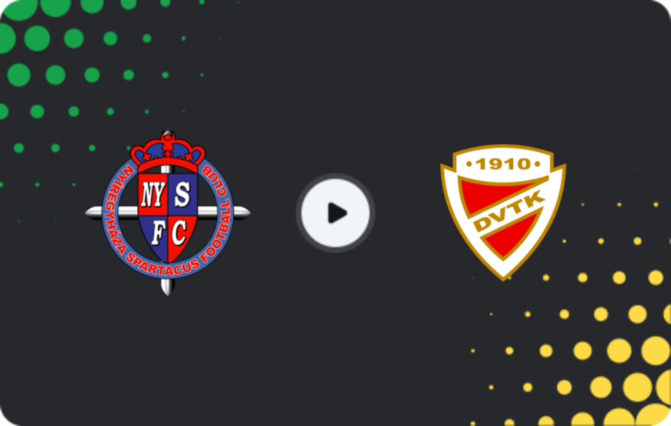 Where to watch Nyiregyhaza — Diosgyori, NB I, 21.03.2026