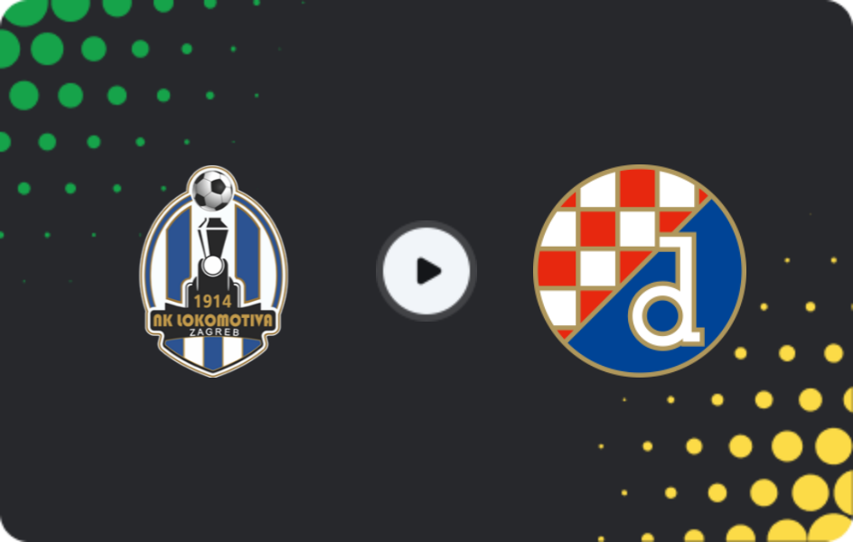 Where to watch Lokomotiva Zagreb — Dinamo Zagreb, HNL, 21.03.2026