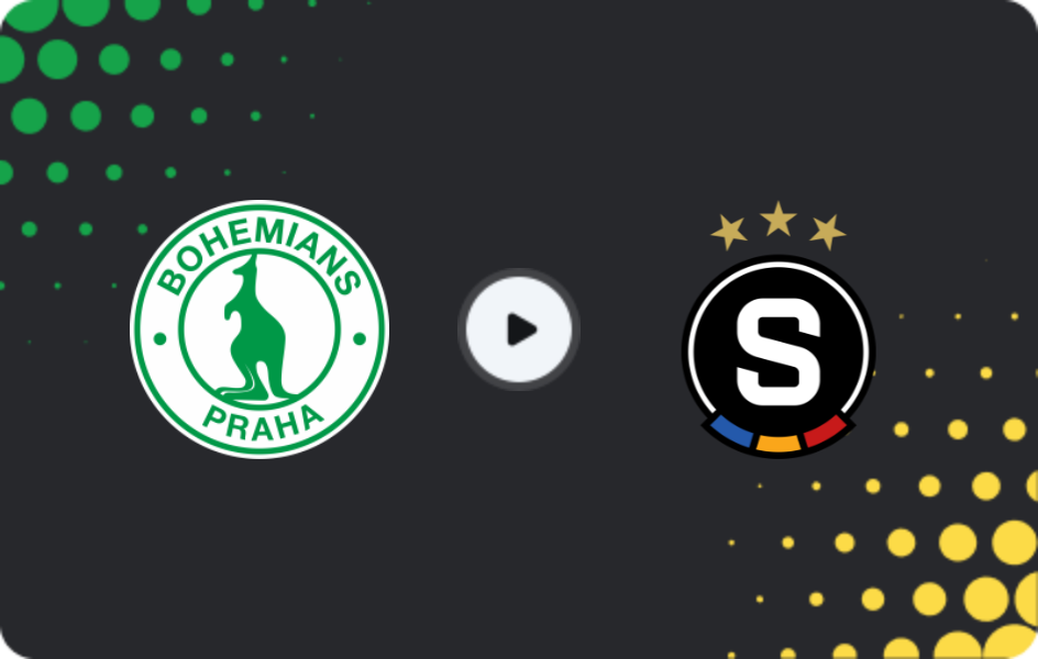 Where to watch Bohemians 1905 — Sparta Praha, First Liga, 25.04.2026