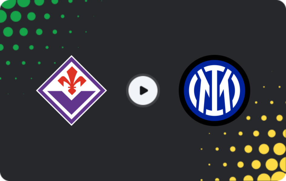 Where to watch Fiorentina — Inter, Serie A, 22.03.2026