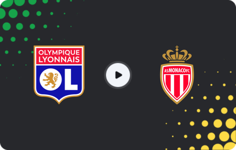 Where to watch Lyon — Monaco, Ligue 1, 22.03.2026