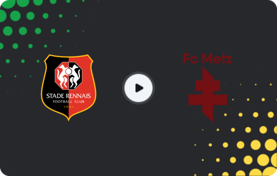 Where to watch Rennes — Metz, Ligue 1, 22.03.2026