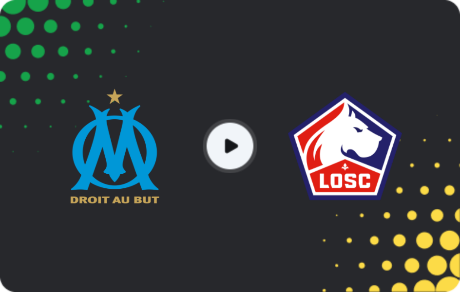 Where to watch Marseille — Lille, Ligue 1, 22.03.2026
