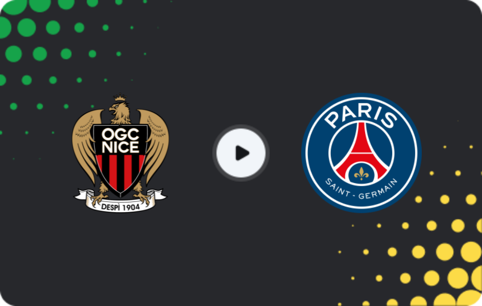 Where to watch Nice — PSG, Ligue 1, 22.03.2026