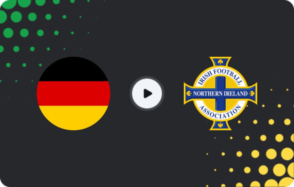 Where to watch Germany U21 — Northern Ireland U21, UEFA U21 Championship - Qualification, 27.03.2026