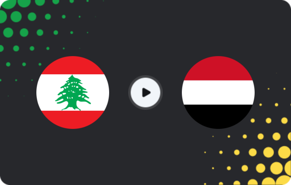 Where to watch Lebanon — Yemen, Asian Cup - Qualification, 31.03.2026