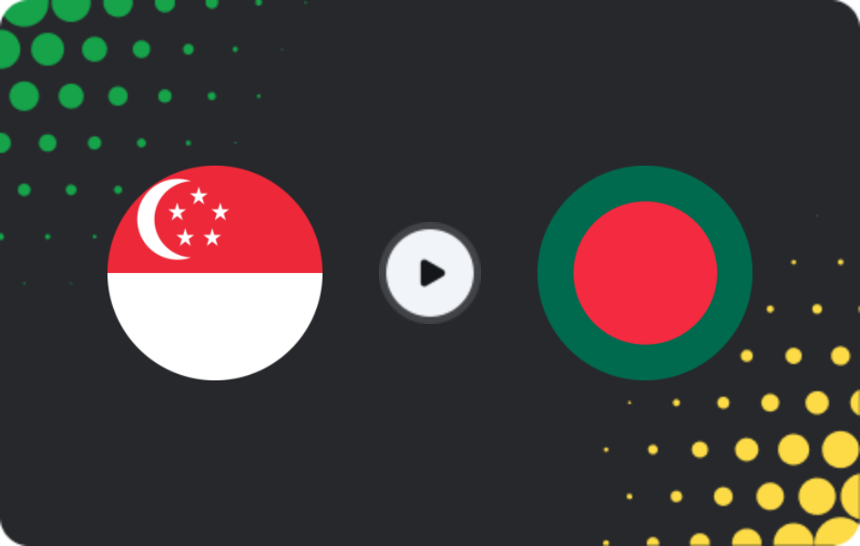 Where to watch Singapore — Bangladesh, Asian Cup - Qualification, 31.03.2026