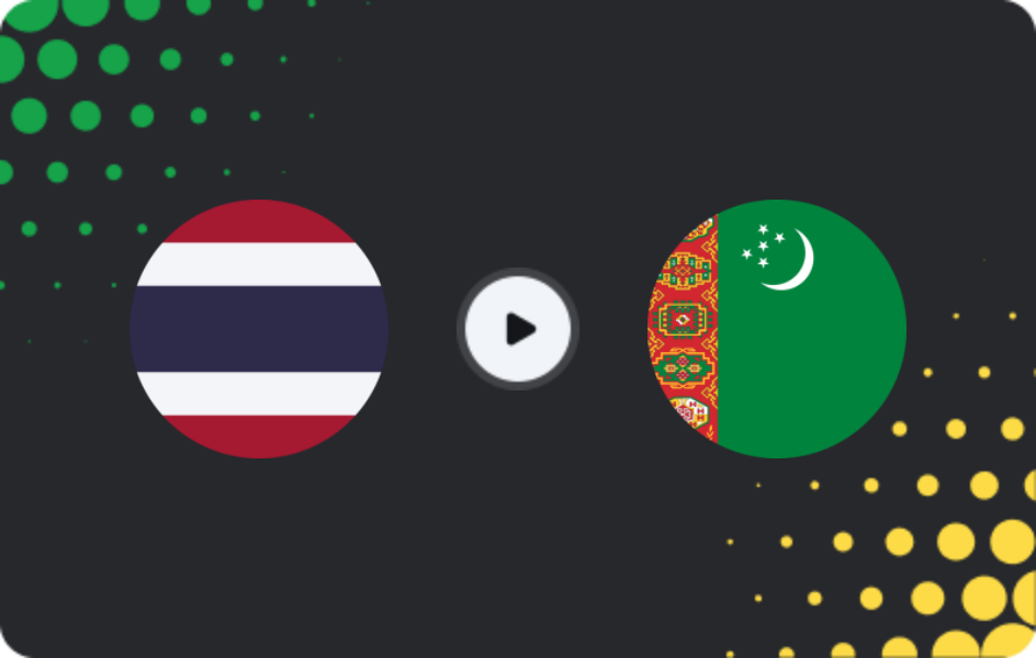 Where to watch Thailand — Turkmenistan, Asian Cup - Qualification, 31.03.2026