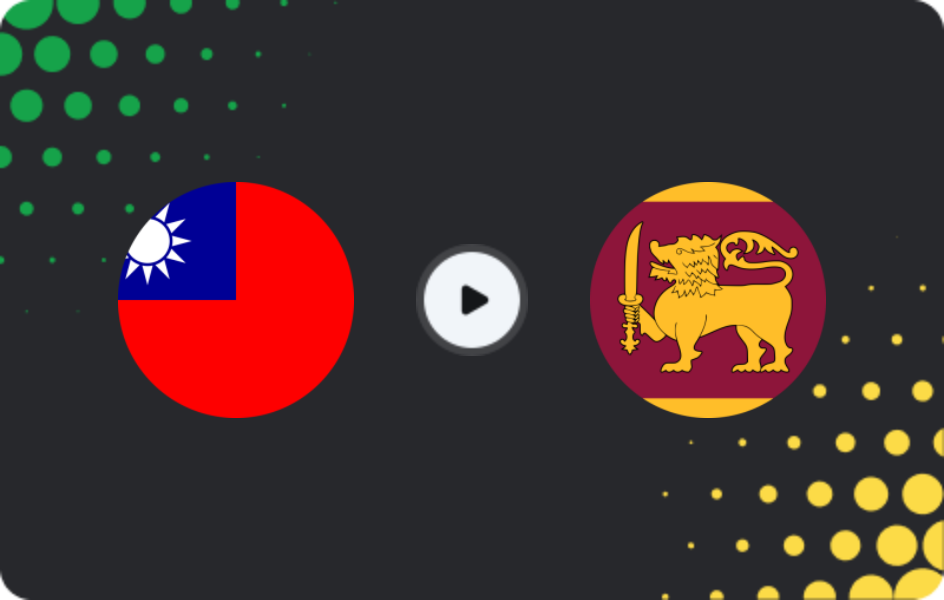 Where to watch Taiwan — Sri Lanka, Asian Cup - Qualification, 31.03.2026