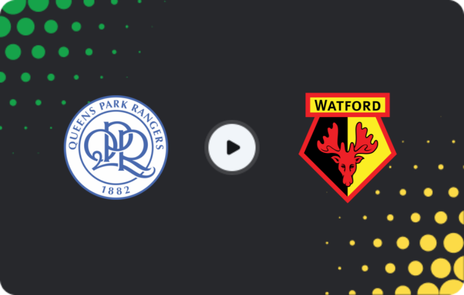 Where to watch QPR — Watford, Championship, 03.04.2026