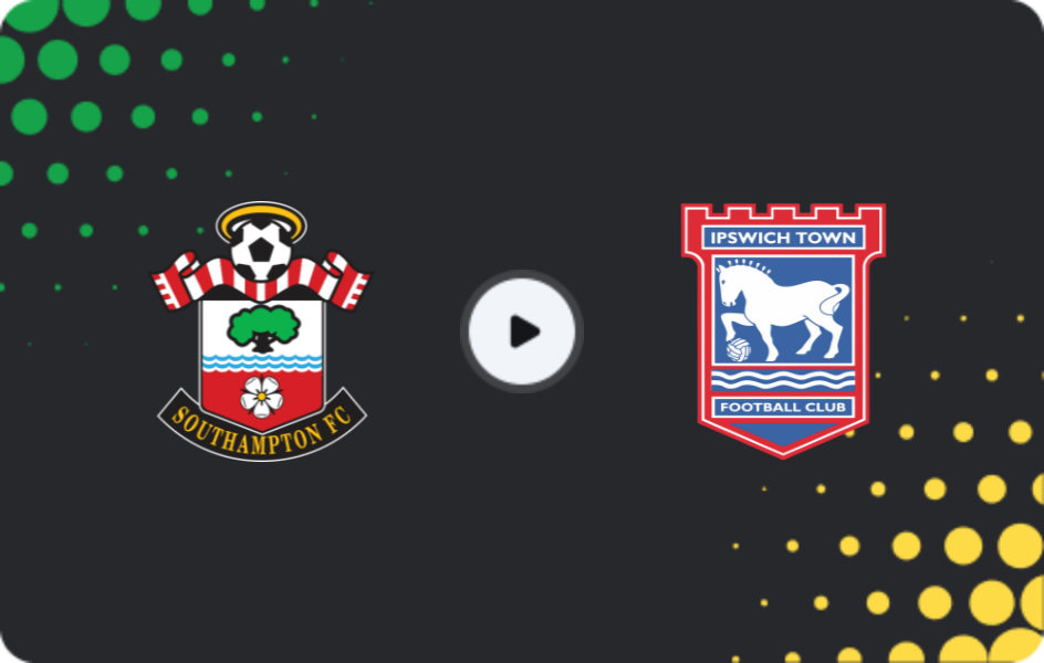 Where to watch Southampton — Ipswich Town, Championship, 03.04.2026