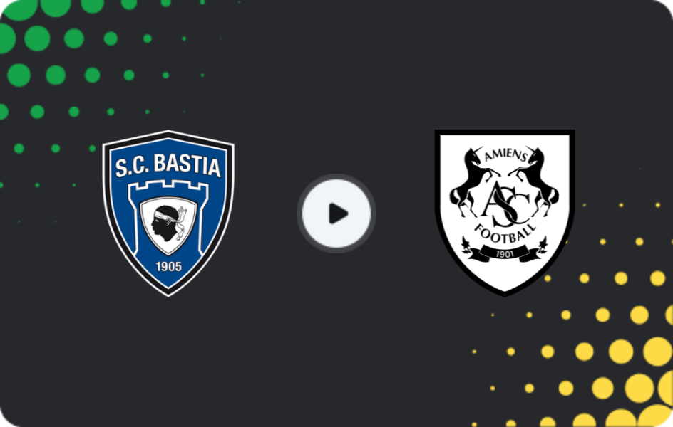 Where to watch Bastia — Amiens, Ligue 2, 03.04.2026