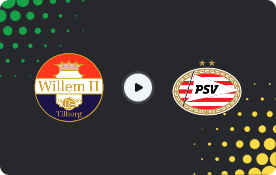 Where to watch Willem II — Jong PSV, Eerste Divisie, 03.04.2026