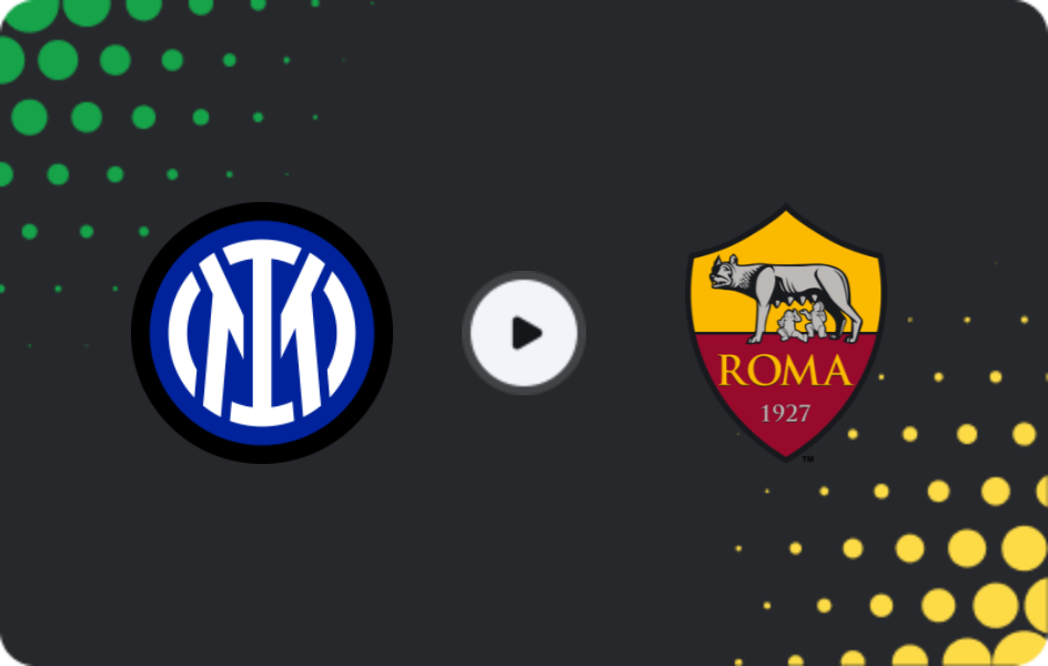 Where to watch Inter — Roma, Serie A, 04.04.2026