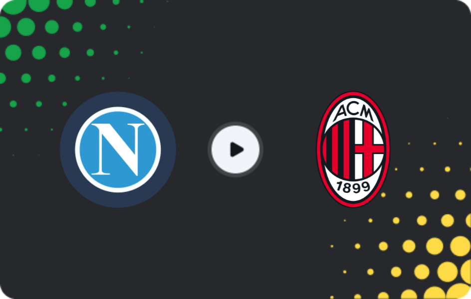 Where to watch Napoli — Milan, Serie A, 04.04.2026
