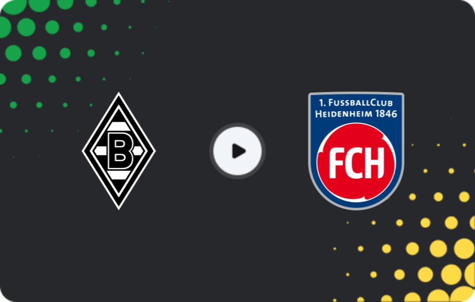 Where to watch Borussia M — Heidenheim, Bundesliga, 04.04.2026