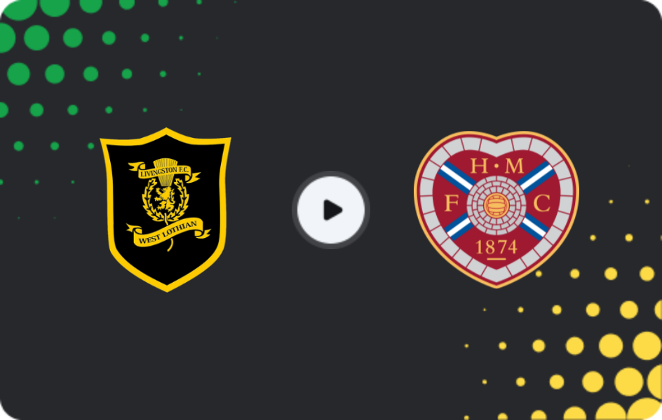 Where to watch Livingston — Hearts, Premiership, 04.04.2026