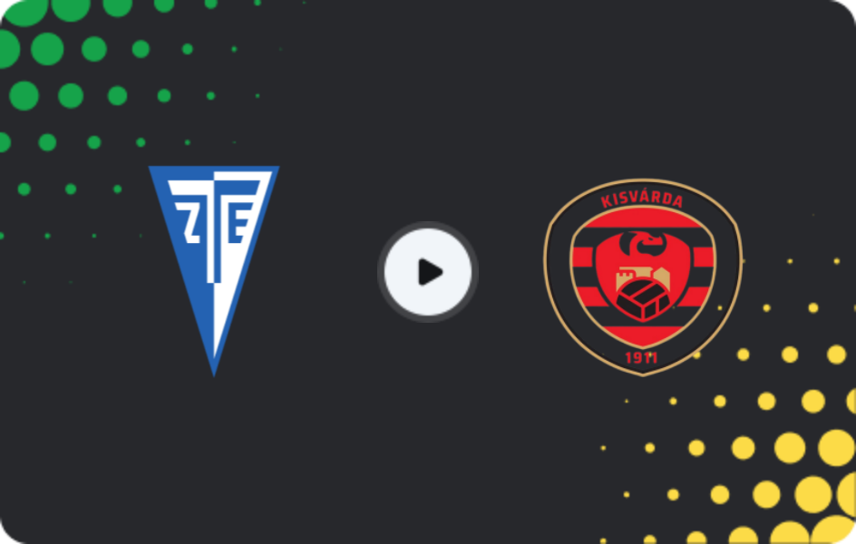 Where to watch Zalaegerszeg — Kisvarda, NB I, 04.04.2026
